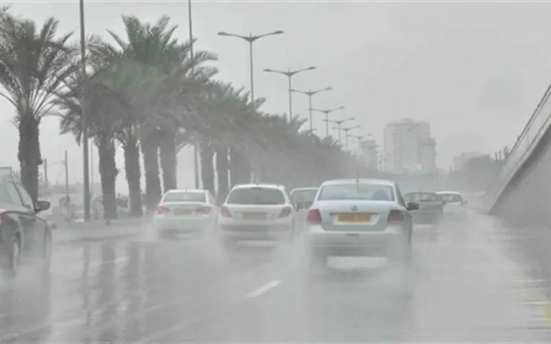 أمطار رعدية تضرب مدينة السلوم وسط حالة من عدم استقرار الطقس